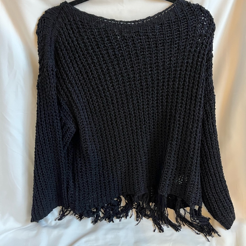 Black Knit Sweater